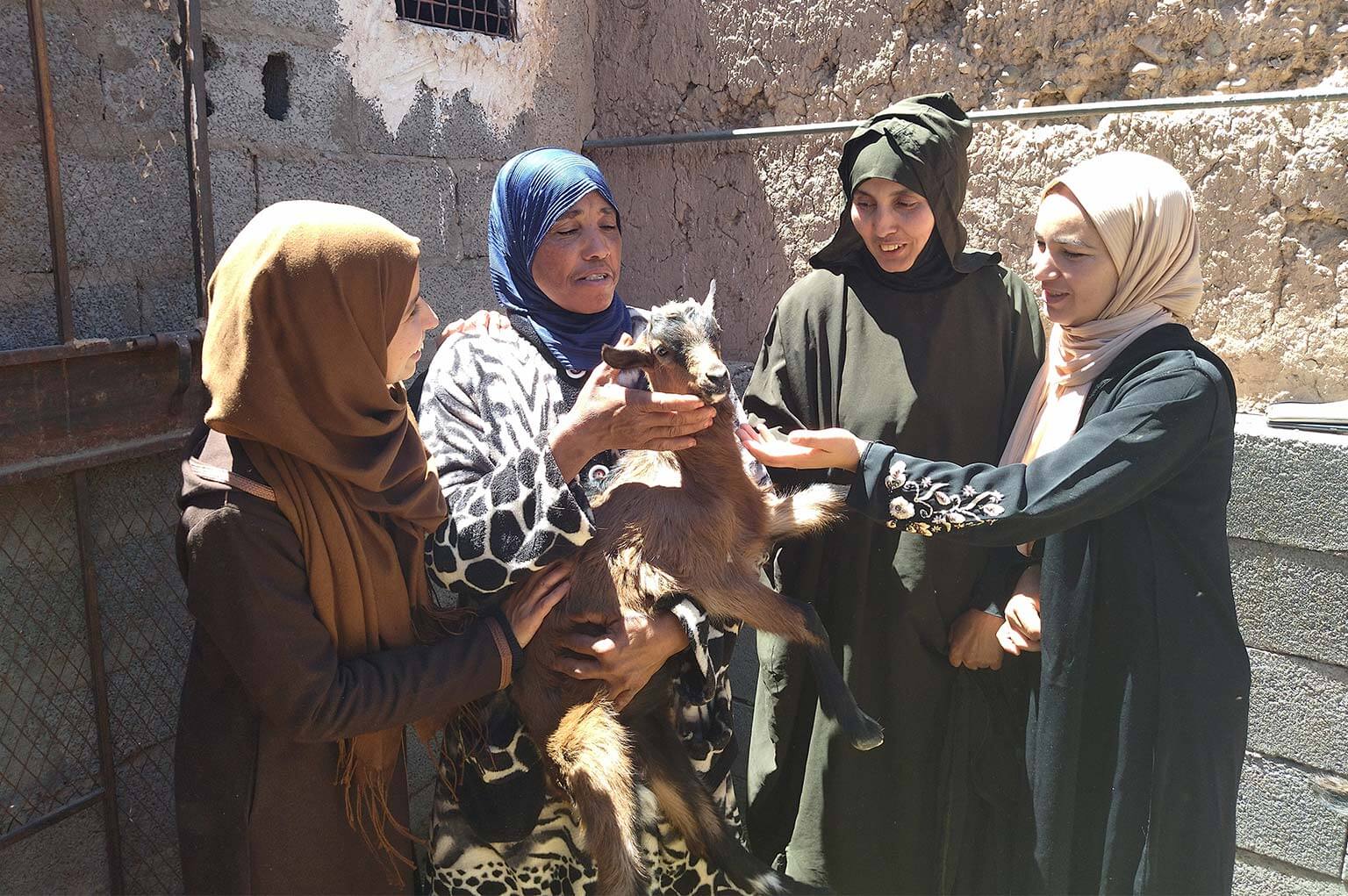 Témoignage de Fadma, une marraine et éleveuse de chèvres impliquée au Maroc